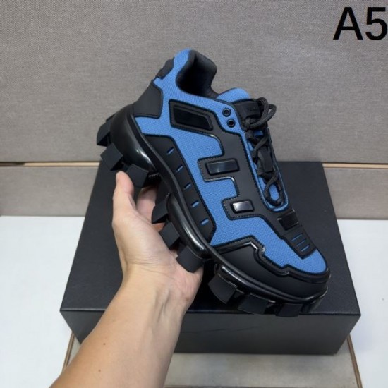 2025 Autumn/Winter New PRADA Men's Sneakers Latest Design A pair you'll fall in love with at first sight