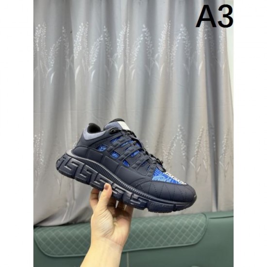 2025FW Men's Sneakers VERSACE Show off your favorite designs