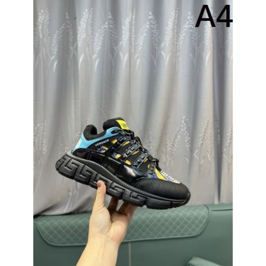 2025FW Men's Sneakers VERSACE Show off your favorite designs