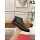2025FW Men's Boots FERRAGAMO Salvatore Ferragamo Latest Trend Style!
