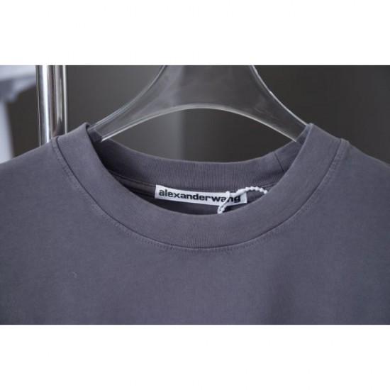 2025SS Short Sleeve T-Shirt ALEXANDER WANG 2025SS Short Sleeve T-Shirt ALEXANDER WANG