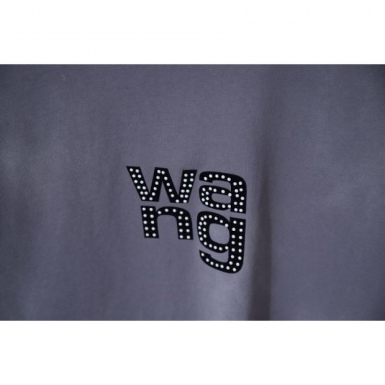 2025SS Short Sleeve T-Shirt ALEXANDER WANG 2025SS Short Sleeve T-Shirt ALEXANDER WANG