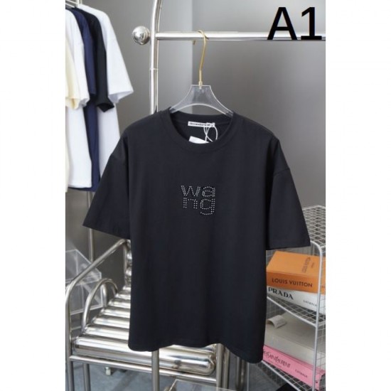 2025SS Short Sleeve T-Shirt ALEXANDER WANG 2025SS Short Sleeve T-Shirt ALEXANDER WANG