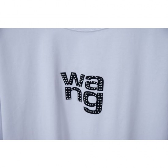 2025SS Short Sleeve T-Shirt ALEXANDER WANG 2025SS Short Sleeve T-Shirt ALEXANDER WANG