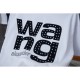 2025SS Short Sleeve T-Shirt ALEXANDER WANG 2025SS Short Sleeve T-Shirt ALEXANDER WANG