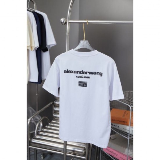 2025SS Short Sleeve T-Shirt ALEXANDER WANG 2025SS Short Sleeve T-Shirt ALEXANDER WANG