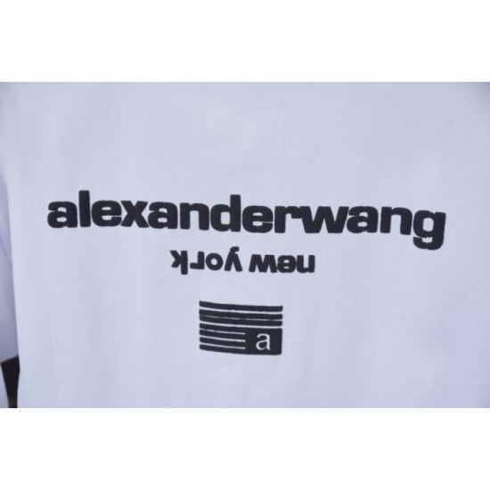 2025SS Short Sleeve T-Shirt ALEXANDER WANG 2025SS Short Sleeve T-Shirt ALEXANDER WANG