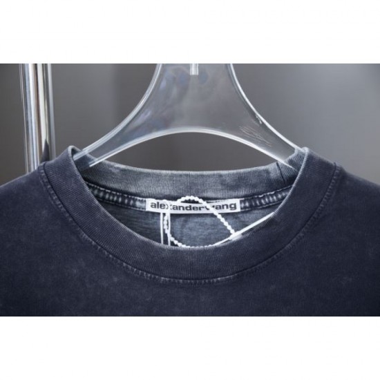 2025SS Short Sleeve T-Shirt ALEXANDER WANG 2025SS Short Sleeve T-Shirt ALEXANDER WANG