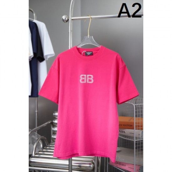 2025SS Short Sleeve T-Shirt BALENCIAGA Balenciaga Modern Style 2025SS Short Sleeve T-Shirt BALENCIAGA Balenciaga Modern Style