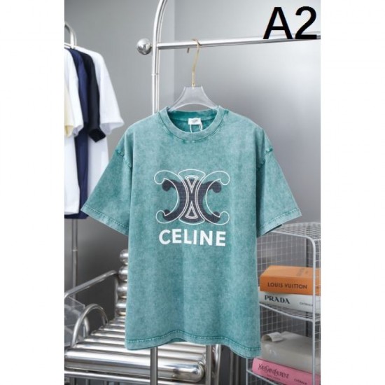 2025SS Short Sleeve T-shirt CELINE Get it at a sale price 2025SS Short Sleeve T-shirt CELINE Get it at a sale price