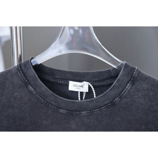 2025SS Short Sleeve T-shirt CELINE Get it at a sale price 2025SS Short Sleeve T-shirt CELINE Get it at a sale price