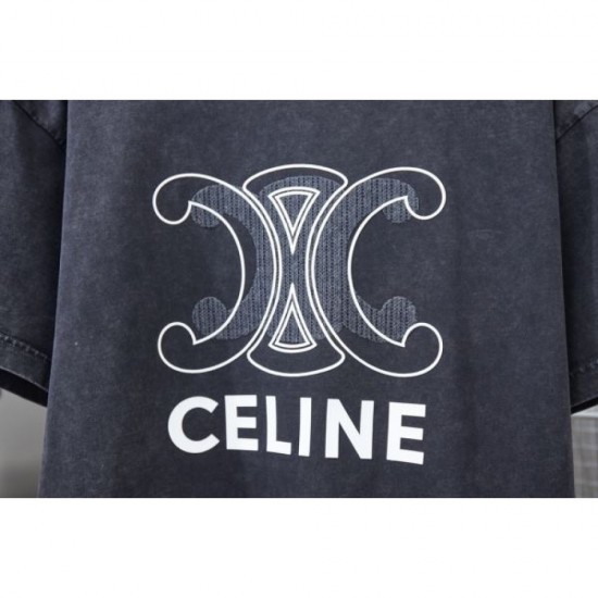2025SS Short Sleeve T-shirt CELINE Get it at a sale price 2025SS Short Sleeve T-shirt CELINE Get it at a sale price