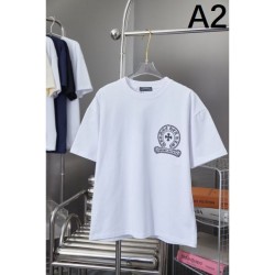 2025SS Short Sleeve T-Shirt CHROME HEARTS Chrome Hearts is a hot topic