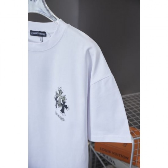 2025SS Short Sleeve T-Shirt CHROME HEARTS Chrome Hearts Popular overseas 2025SS Short Sleeve T-Shirt CHROME HEARTS Chrome Hearts Popular overseas