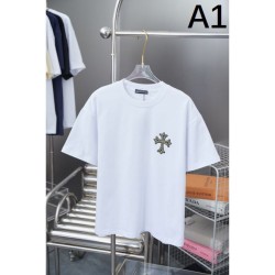2025SS Short Sleeve T-Shirt CHROME HEARTS Chrome Hearts Adult charm