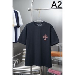 2025SS Short Sleeve T-Shirt CHROME HEARTS Chrome Hearts Adult charm
