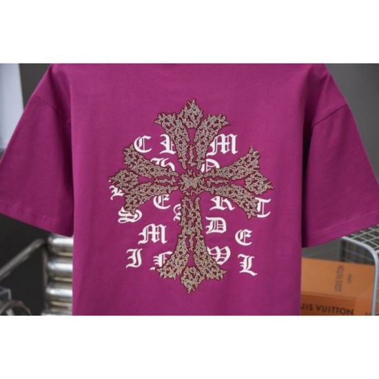 2025SS Short Sleeve T-Shirt CHROME HEARTS Chrome Hearts Adult charm 2025SS Short Sleeve T-Shirt CHROME HEARTS Chrome Hearts Adult charm