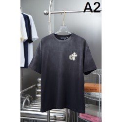 2025SS Short Sleeve T-Shirt CHROME HEARTS Chrome Hearts Spring Color Pre-Out