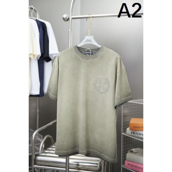 2025SS Short Sleeve T-shirt CHROME HEARTS Chrome Hearts Latest Products in stock 2025SS Short Sleeve T-shirt CHROME HEARTS Chrome Hearts Latest Products in stock