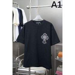2025SS Short Sleeve T-Shirt CHROME HEARTS Chrome Hearts Highly Recommended