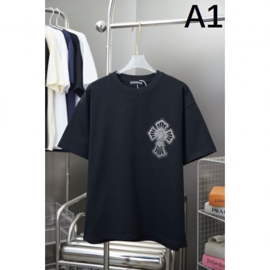 2025SS Short Sleeve T-Shirt CHROME HEARTS Chrome Hearts Highly Recommended 2025SS Short Sleeve T-Shirt CHROME HEARTS Chrome Hearts Highly Recommended
