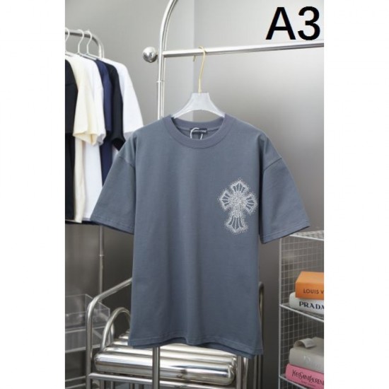 2025SS Short Sleeve T-Shirt CHROME HEARTS Chrome Hearts Highly Recommended 2025SS Short Sleeve T-Shirt CHROME HEARTS Chrome Hearts Highly Recommended