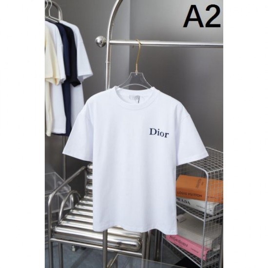 2025SS Short-sleeved T-shirt DIOR Dior The cutting edge of fashion! 2025SS Short-sleeved T-shirt DIOR Dior The cutting edge of fashion!