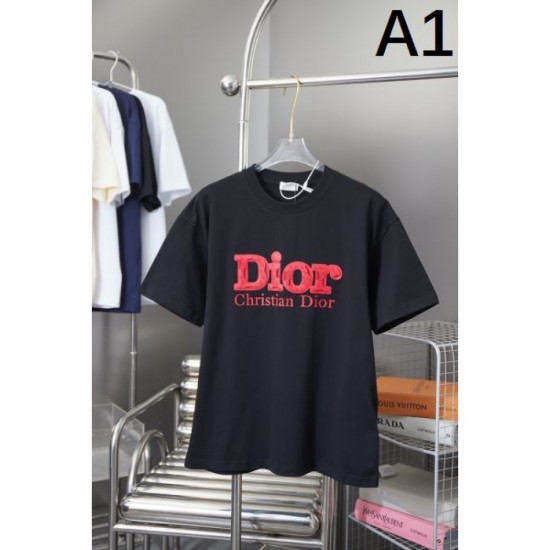 2025SS Short Sleeve T-Shirt DIOR Dior Exceptional and attractive item 2025SS Short Sleeve T-Shirt DIOR Dior Exceptional and attractive item