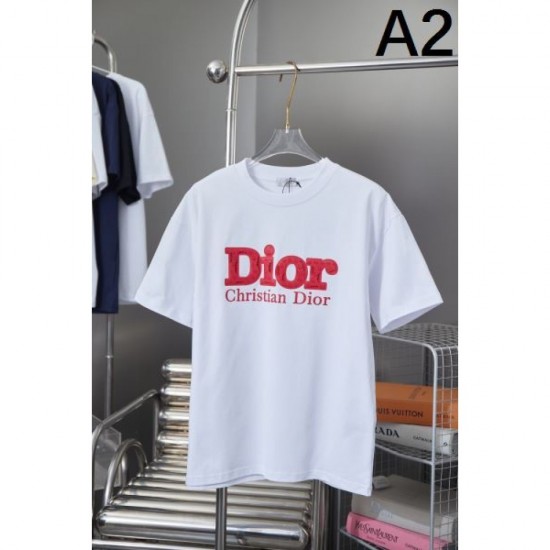 2025SS Short Sleeve T-Shirt DIOR Dior Exceptional and attractive item 2025SS Short Sleeve T-Shirt DIOR Dior Exceptional and attractive item