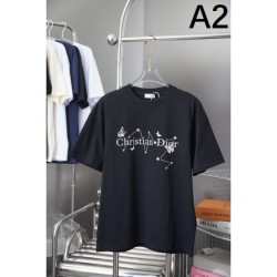 2025SS Short Sleeve T-Shirt DIOR A popular item for both magazines and towns