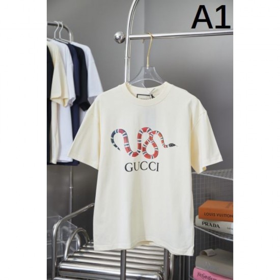 2025SS Short Sleeve T-Shirt GUCCI Gucci The best item in this spring and summer 2025SS Short Sleeve T-Shirt GUCCI Gucci The best item in this spring and summer