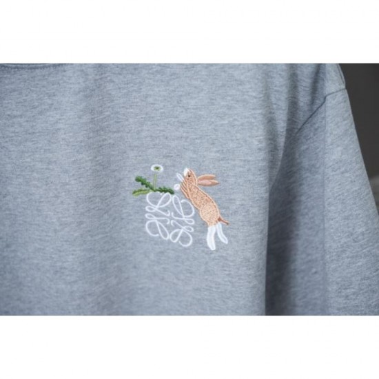 2025SS Short Sleeve T-Shirt LOEWE Casual outfit 2025SS Short Sleeve T-Shirt LOEWE Casual outfit