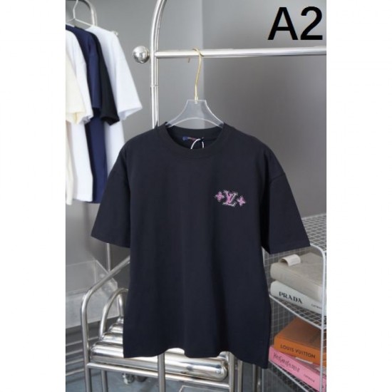 2025SS Short Sleeve T-Shirt LOUIS VUITTON Louis Vuitton Favorite Brand