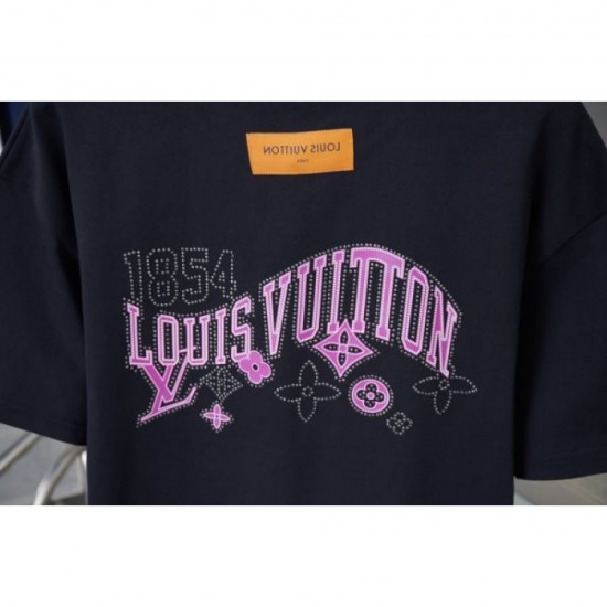 2025SS Short Sleeve T-Shirt LOUIS VUITTON Louis Vuitton Favorite Brand