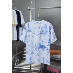 2025SS Short Sleeve T-Shirt LOUIS VUITTON Louis Vuitton latest item