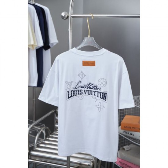 2025SS Short Sleeve T-Shirt LOUIS VUITTON Louis Vuitton Support has risen sharply