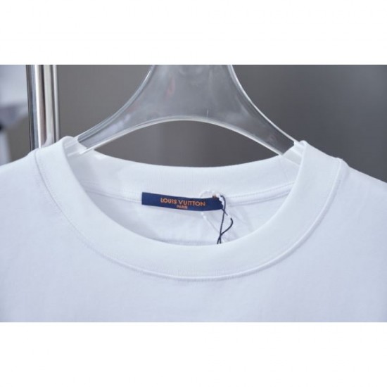 2025SS Short Sleeve T-Shirt LOUIS VUITTON Louis Vuitton Support has risen sharply
