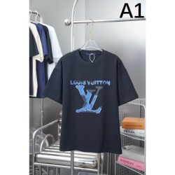 2025SS Short Sleeve T-Shirt LOUIS VUITTON Louis Vuitton Lowest Price New