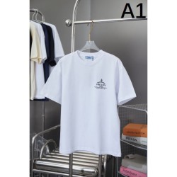 2025SS Short Sleeve T-Shirt PRADA Prada Great deal because it's this season