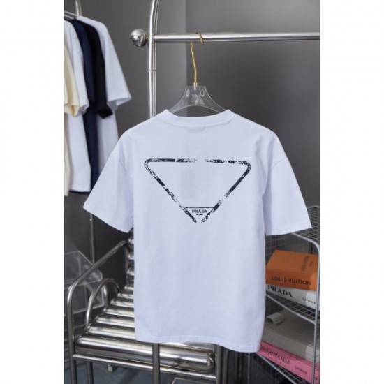 2025SS Short Sleeve T-Shirt PRADA Most popular product 2025SS Short Sleeve T-Shirt PRADA Most popular product