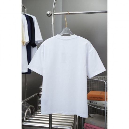 2025SS Short Sleeve T-shirt PRADA Prada A new product that is extremely popular 2025SS Short Sleeve T-shirt PRADA Prada A new product that is extremely popular