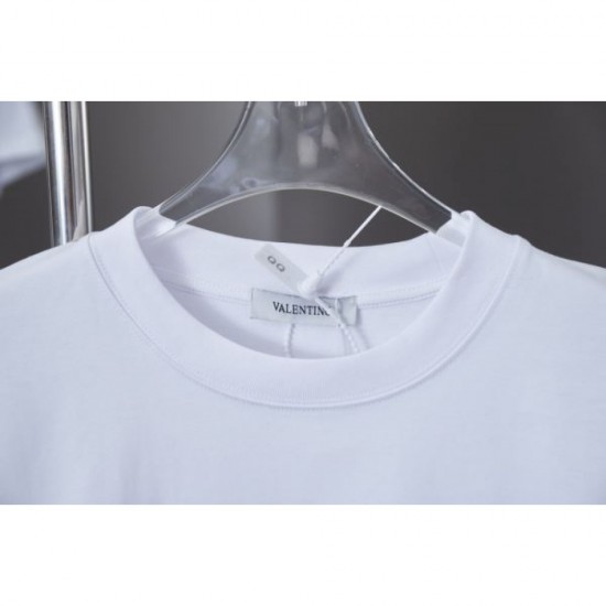 2025SS Short Sleeve T-Shirt VALENTINO Excellent Breathability 2025SS Short Sleeve T-Shirt VALENTINO Excellent Breathability