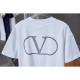 2025SS Short Sleeve T-Shirt VALENTINO Excellent Breathability 2025SS Short Sleeve T-Shirt VALENTINO Excellent Breathability