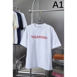 2025SS Short Sleeve T-shirt VALENTINO Valentino Colors also popular