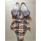 BURBERRY 2025SS Loose item Swimsuit BURBERRY 2025SS Loose item Swimsuit