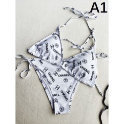 CHANEL 2025SS Latest advanced stylish logo swimsuit
