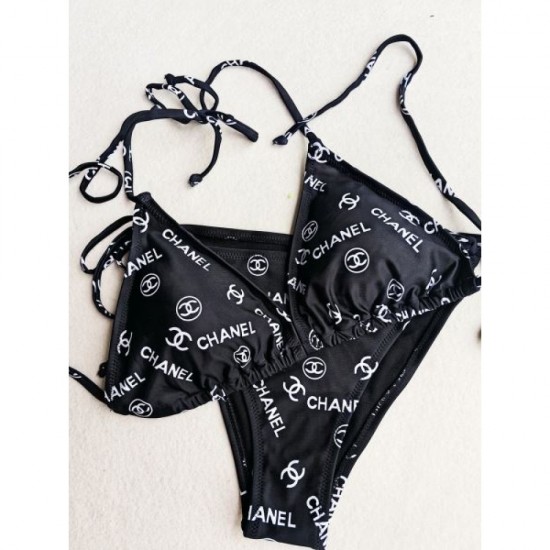 CHANEL 2025SS Latest advanced stylish logo swimsuit CHANEL 2025SS Latest advanced stylish logo swimsuit