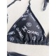 CHANEL 2025SS Latest advanced stylish logo swimsuit CHANEL 2025SS Latest advanced stylish logo swimsuit