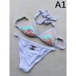 CHANEL 2025SS Adult style swimsuit perfect for everyday use