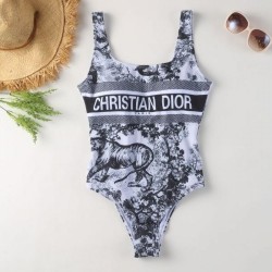DIOR 2025SS Swimsuit for elegant casual outfits